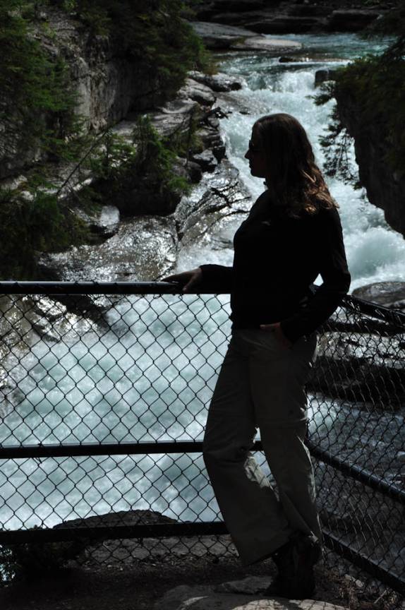 Visita ao canyon do Maligne River, no Jasper National Park, em Alberta, no Canadá